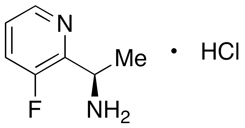 (R)-1-(3-Fluororopyridin-2-yl)ethylamine- Hydrochloride - image 1