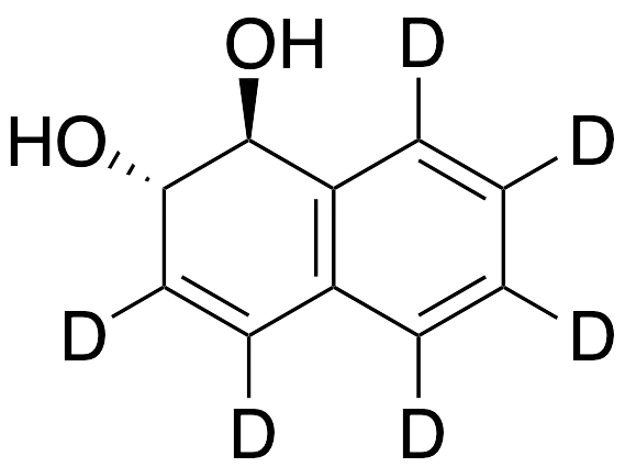 rac trans-1,2-Dihydroxy-1,2-dihydronaphthalene-d6 - image 1