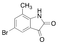 5-Bromo-7-methyl-1H-indole-2,3-dione - image 1