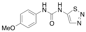 N-(4-Methoxyphenyl)-N'-1,2,3-thiadiazol-5-yl-urea - image 1