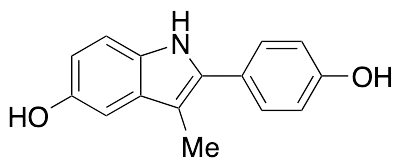 2-(4-Hydroxyphenyl)-3-methyl-1H-indol-5-ol - image 1