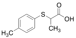 2-[(4-Methylphenyl)thio]propanoic Acid - image 1