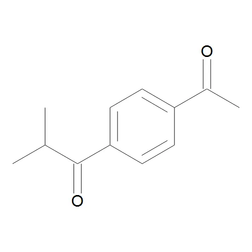 1-(4-Acetylphenyl)-2-methyl-1-propanone - image 1