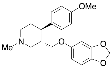 trans-3-[(1,3-Benzodioxol-5-yloxy)methyl]-4-(4-methoxyphenyl)-1-methylpiperidine - image 1