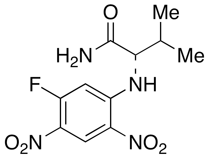 N-(2,4-Dinitro-5-fluorophenyl)-L-valinamide - image 1