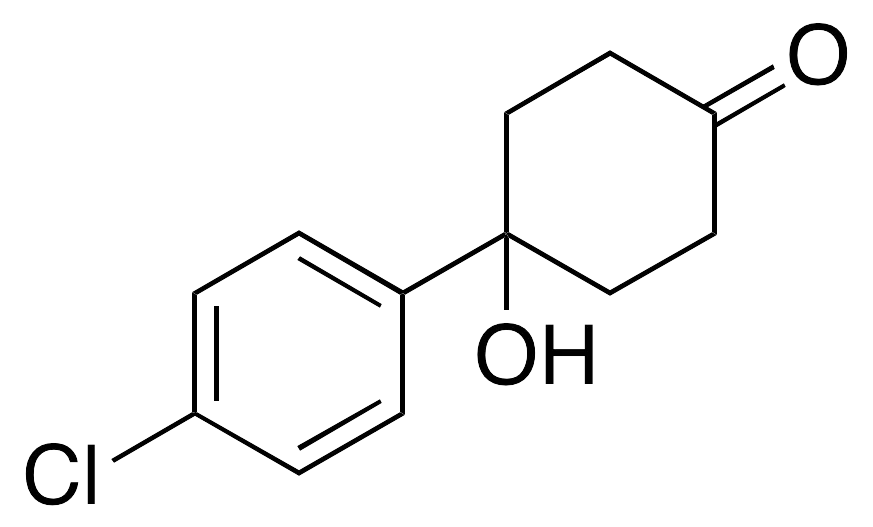 4-(4-Chlorophenyl)-4-hydroxycyclohexanone - image 1
