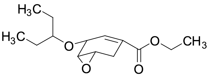 Ethyl (3R,4S,5S)-4,5-Epoxy-3-(1-ethylpropoxy)cyclohex-1-ene-1-carboxylate - image 1