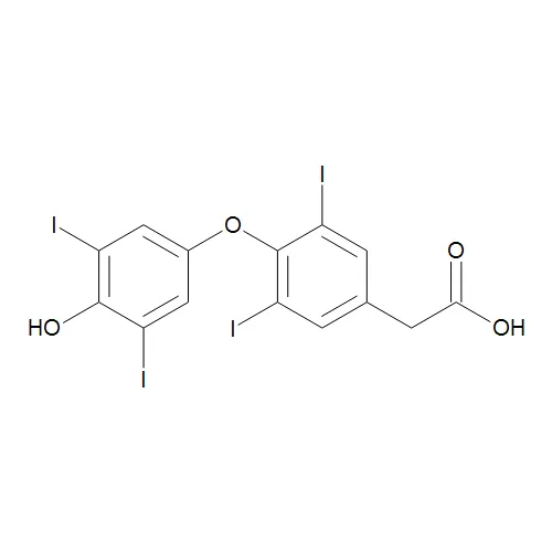 3,5,3',5'-Tetraiodo Thyroacetic Acid - image 1