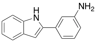 3-(1H-Indol-2-yl)aniline - image 1