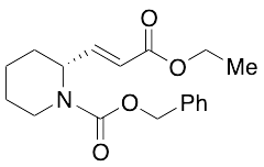 Ethyl N-Benzyloxycarbonyl-3-[(2R)-piperidinyl)]-2(E)-propenoate - image 1