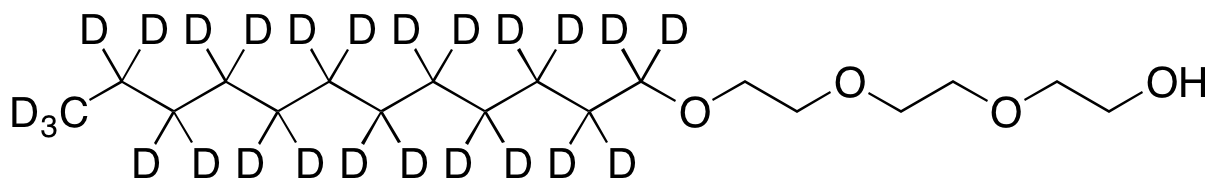 Triethyleneglycol Monolauryl Ether-d25 - image 1