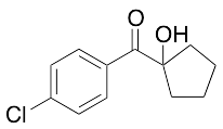 (4-Chlorophenyl)(1-hydroxycyclopentyl)methanone - image 1