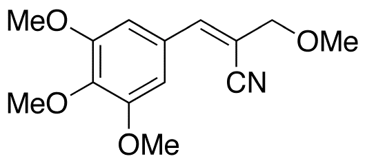 Alpha-(3,4,5-Trimethoxybenzylidene)-Beta-methoxypropylnitrile - image 1