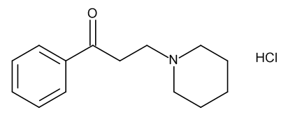 1-Phenyl-3-(piperidin-1-yl)propan-1-one Hydrochloride - image 1