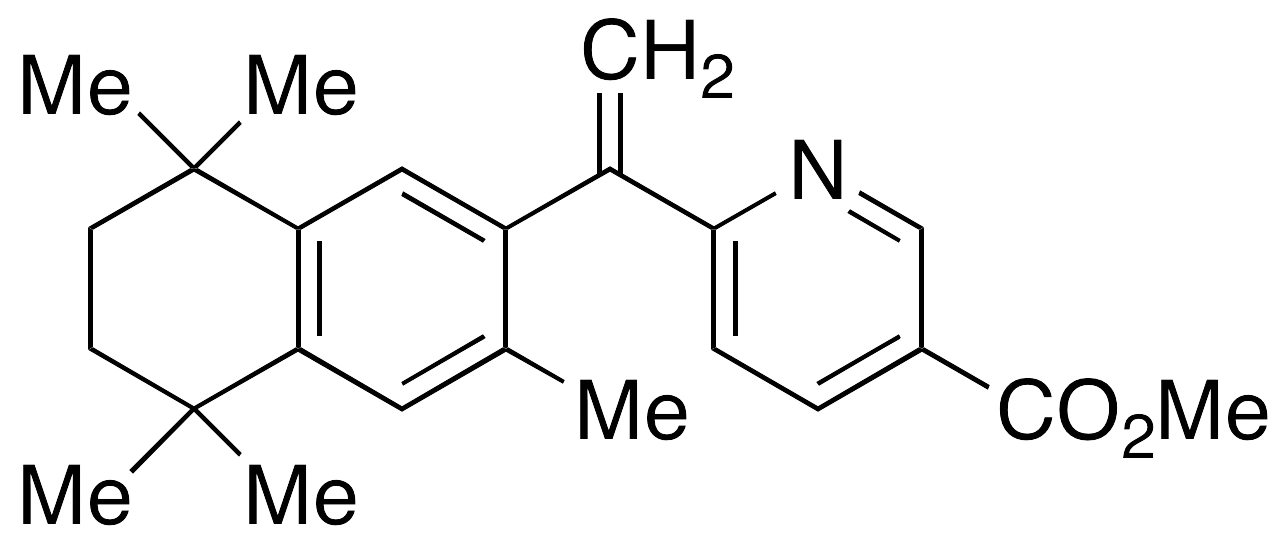 6-[(3,5,5,8,8-Pentamethyl-5,6,7,8-tetrahydronaphthalen-2-yl)ethenyl] Nicotinic Acid Methyl Ester - image 1
