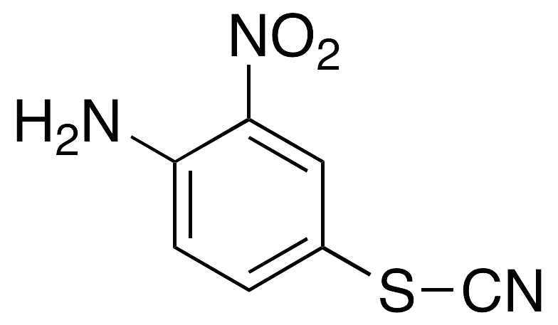 2-Nitro-4-thiocyanato Aniline - image 1