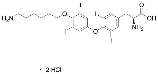 Thyroxine Aminohexyl Ether Dihydrochloride - image 1