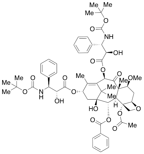 7-Methyl-10-(2-hydroxy-3-N-Boc-3-phenylpropionyl) Docetaxel - image 1
