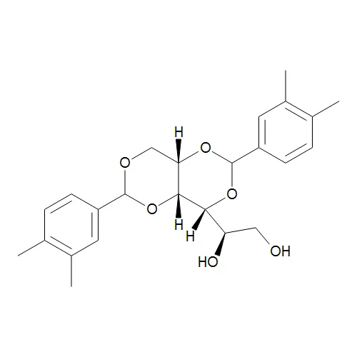 (1R)-1-((4R,4aR,8aS)-2,6-Bis(3,4-dimethylphenyl)tetrahydro-[1,3]dioxino[5,4-d][1,3]dioxin-4-yl)ethane-1,2-diol - image 1