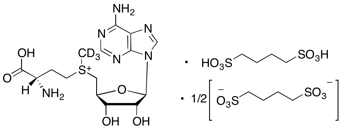 Ademethionine-d3 1,4-Butanedisulfonate (>85%) - image 1