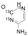 Cytosine-13C,15N2 - image 1