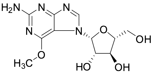7-Beta-D-Arabinofuranosyl-6-methoxy-7H-purin-2-amine - image 1