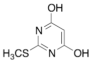 2-(Methylthio)-4,6-pyrimidinediol - image 1