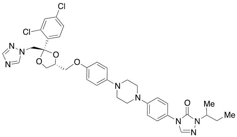 (2R,4R)-Itraconazole (Mixture of Diastereomers) - image 1