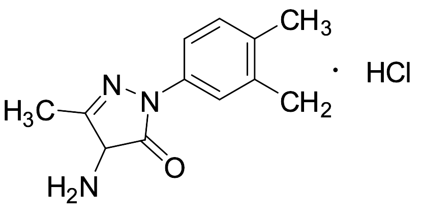 4-Amino-2-(3,4-dimethylphenyl)-2,4-dihydro-5-methyl-3H-Pyrazol-3-one Hydrochloride - image 1