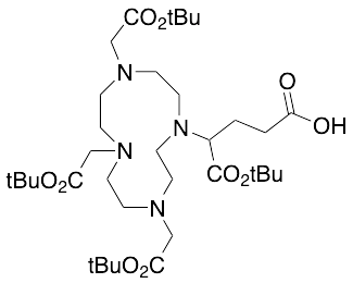 5-(tert-Butoxy)-5-oxo-4-(4,7,10-tris(2-(tert-butoxy)-2-oxoethyl)-1,4,7,10-tetraazacyclododecan-1-yl)pentanoic Acid (>85%) - image 1