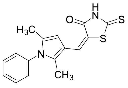 5-[(2,5-Dimethyl-1-phenyl-1H-pyrrol-3-yl)methylene]-2-thioxo-4-thiazolidinone - image 1