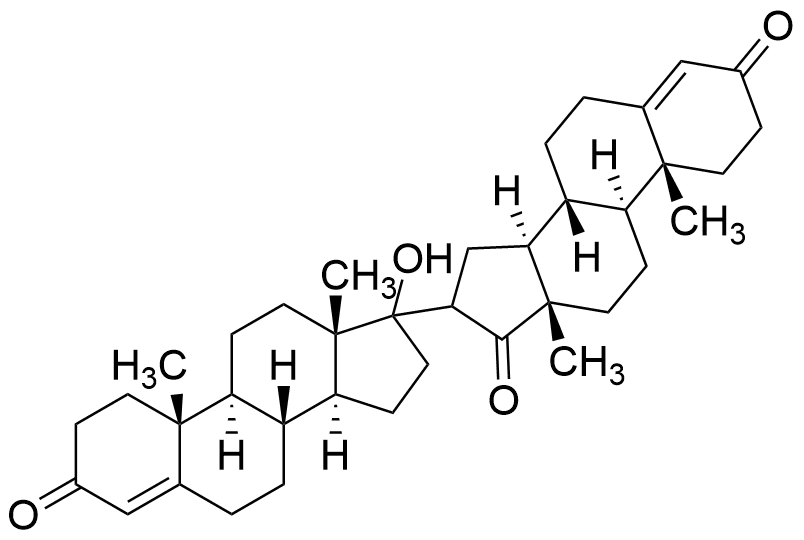Androstenedione 16,17’-Anhydro Aldol Dimer - image 1