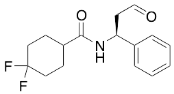 (S)-4,4-Difluoro-N-(3-oxo-1-phenylpropyl)cyclohexanecarboxamide - image 1