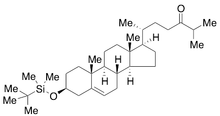 (3Beta)-3-[[(1,1-Dimethylethyl)dimethylsilyl]oxy]-cholest-5-en-24-one - image 1