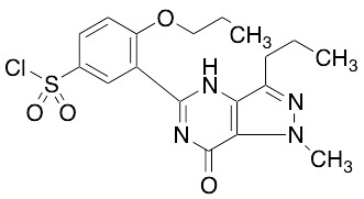 3-(6,7-Dihydro-1-methyl-7-oxo-3-propyl-1H-pyrazolo[4,3-d]pyrimidin-5-yl)-4-propoxybenzenesulfonyl Chloride - image 1