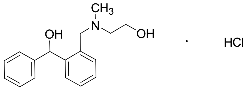 2-[[(2-Hydroxyethyl)methylamino]methyl]benzhydrol Hydrochloride - image 1