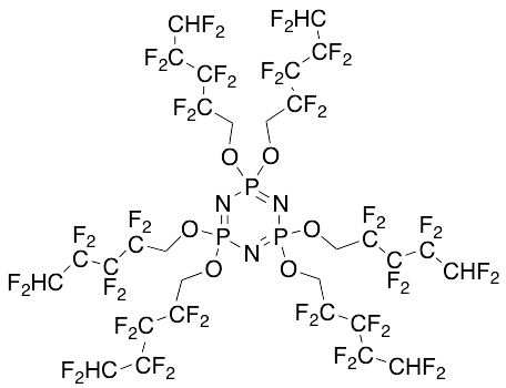 2,2,4,4,6,6-Hexakis[(2,2,3,3,4,4,5,5-octafluoropentyl)oxy]-2Lambda5,4Lambda5,6Lambda5-1,3,5,2,4,6-triazatriphosphorine - image 1