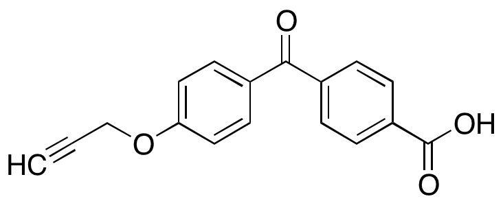 4-[4-(2-Propyn-1-yloxy)benzoyl]benzoic Acid - image 1