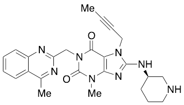 Des-(R)-piperidin-3-amine 8-(R)-(Piperidin-3-ylamino) Linagliptin - image 1