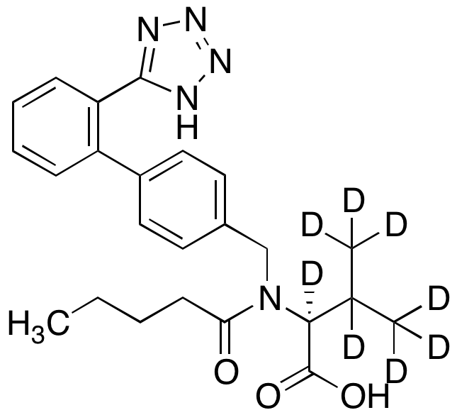 (S)-(-)-Valsartan-d8 (valine-d8) - image 1