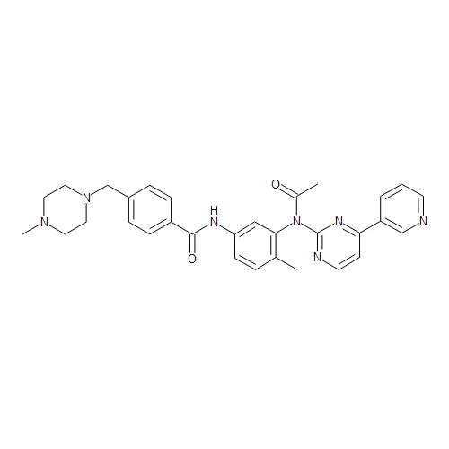 N-[3-[Acetyl[4-(3-pyridinyl)-2-pyrimidinyl]amino]-4-methylphenyl]-4-[(4-methyl-1-piperazinyl)methyl]benzamide - image 1