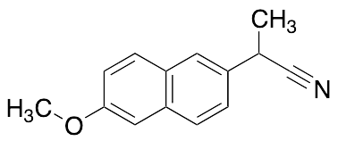 2-(6-Methoxynaphthalen-2-yl)propanenitrile - image 1