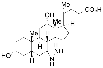 3Alpha,12-Alpha-Dihydroxy-7-diazirdinecholanic Acid - image 1