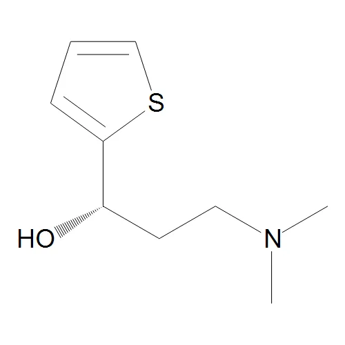 (S)-1-Beta-Hydroxy-1-(2-thienyl)-3-dimethylaminopropane - image 1