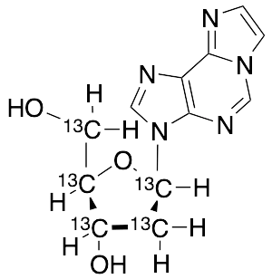 1, N6-Etheno-2'-deoxyadenosine-13C5 - image 1