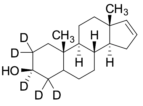 Androst-16-en--3beta-ol 2,2,3,4,4-d5 - image 1