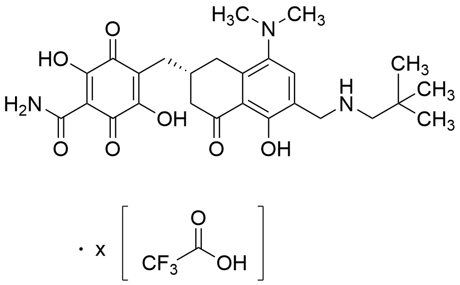 Omadacycline (open C-ring D-ring) Quinone Trifluoroacetic Acid Salt - image 1