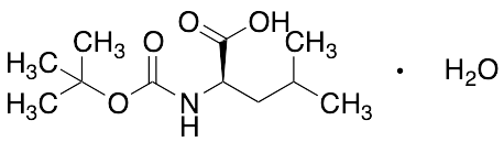 (R)-2-((tert-Butoxycarbonyl)amino)-4-methylpentanoic Acid Hydrate - image 1