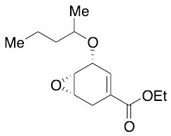 (1S, 5R, 6S)-5-(1-n-Propylethoxy)-7-oxabicyclo[4.1.0]hept-3-ene-3-carboxylic Acid Ethyl Ester (Mixture of Diastereomers) - image 1
