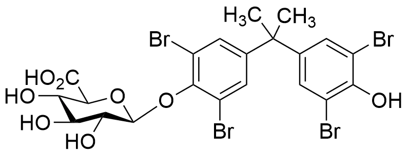Tetrabromobisphenol A Mono-beta-D-glucuronide - image 1